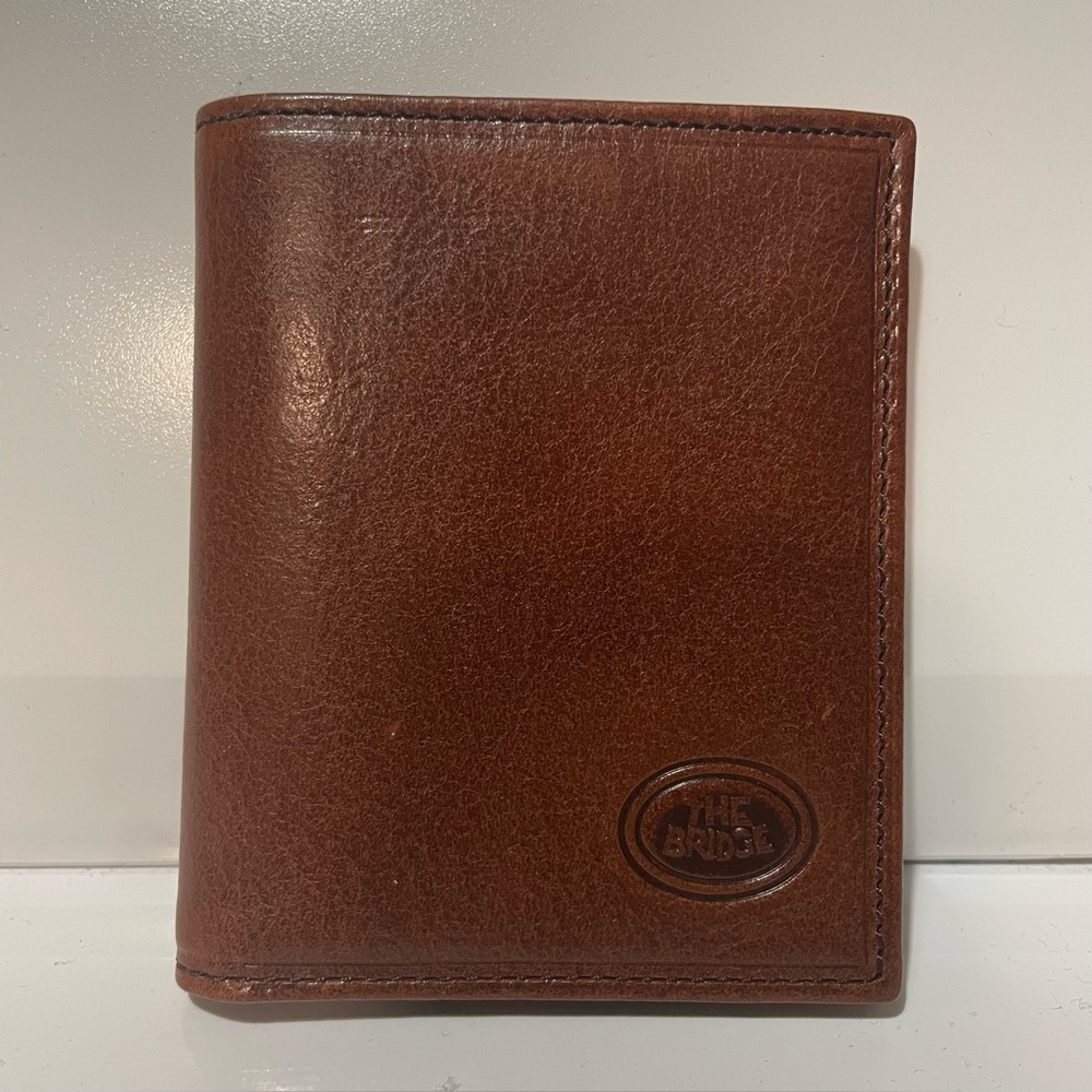 The Bridge Story Uomo Men's Brown Leather Wallet
